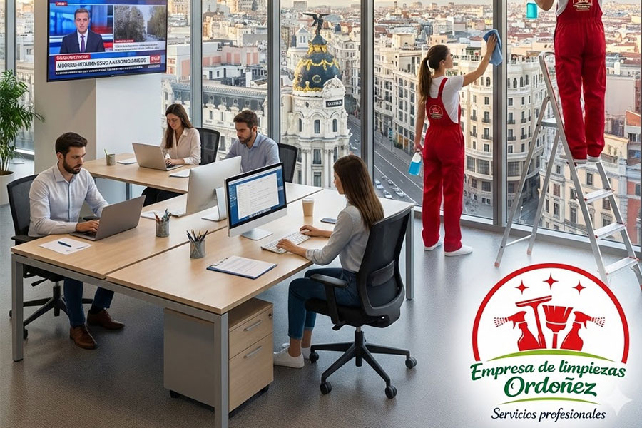 limpieza de cristales a domicilio Madrid