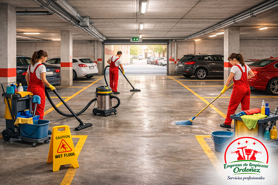 limpieza de garajes Madrid