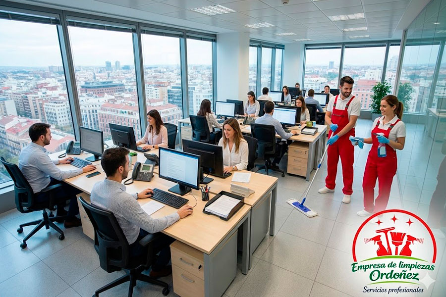 limpieza de oficinas Madrid
